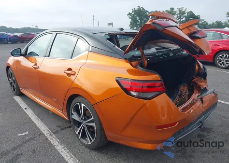 2021 Nissan Sentra Sr Xtronic Cvt из США, поврежденный, VIN 3N1AB8DV5MY225063